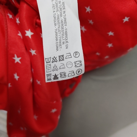 012. Zara star print lace up bodysuit size M - Picture 11 of 13